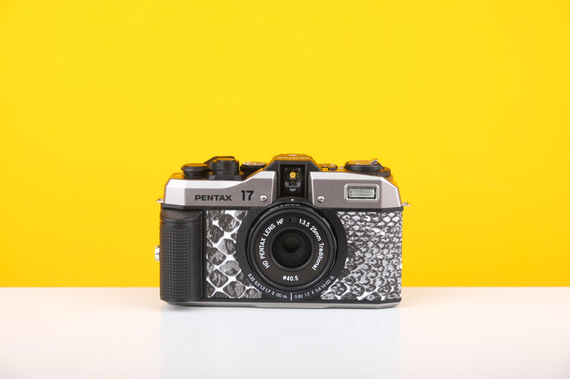 Pentax 17 35mm Half Frame Film Camera Snake Skin Skin