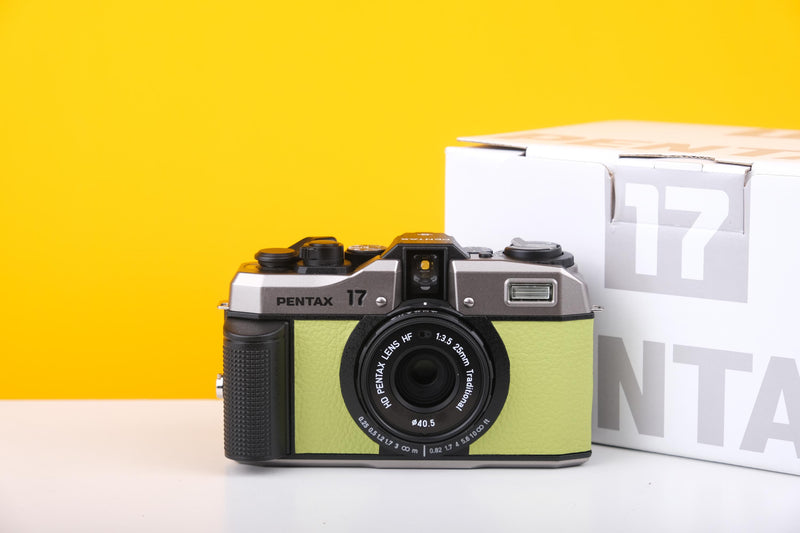 Pentax 17 35mm Half Frame Film Camera Lime Skin