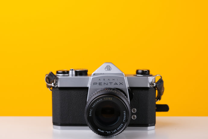 Pentax SP1000 35mm SLR Film Camera with Takumar 55mm f2 Lens