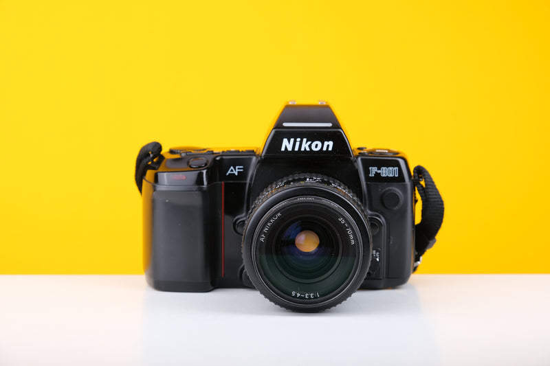 Nikon F-801 35mm SLR Film Camera with Nikkor 35-70mm f3.3-4.5 Lens