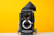 Load image into Gallery viewer, Mamiya C330 Medium Format Film Camera with 80mm f2.8 Lens and Porroflex Viewfinder

