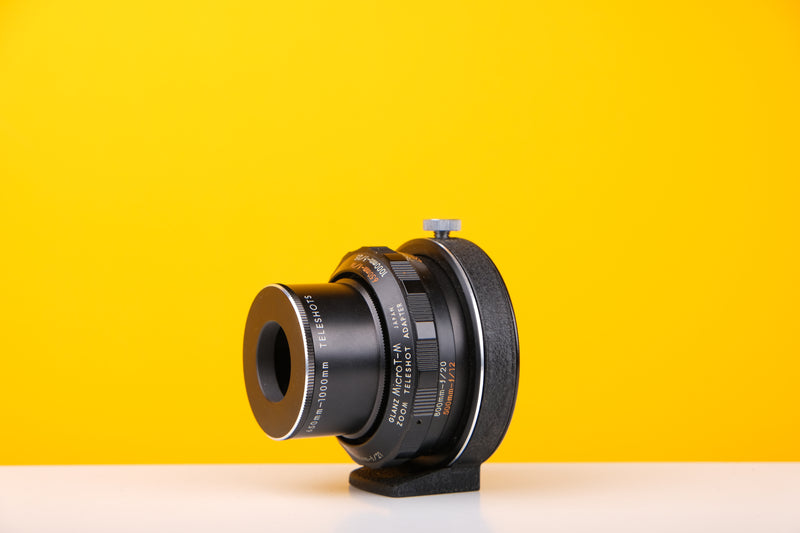 Glanz Micro T-M Zoom Teleshot Adapter 650-1000mm Exa Exakta Mount