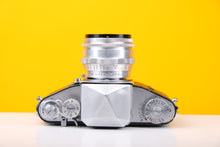 Load image into Gallery viewer, Exakta Varex VX 35mm Film Camera with Carl Zeiss Biotar 58mm f/2 Lens
