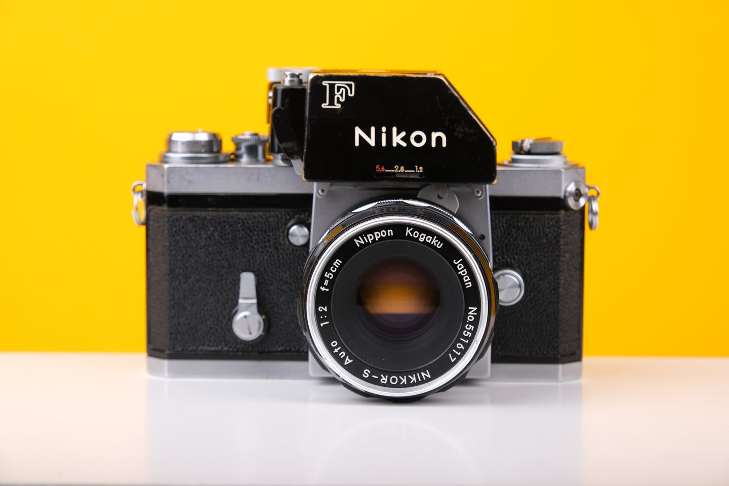 Nikon F Photomic 35mm Film Camera with Nikkor 50mm f2 Lens