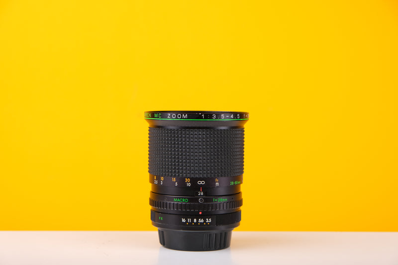 Hanimex MC Zoom 28-80mm f3.5-4.5 Lens PK Mount