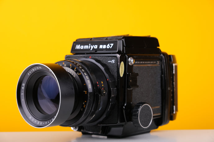 Mamiya RB67 Medium Format Film Camera with 180mm f4.5 Lens