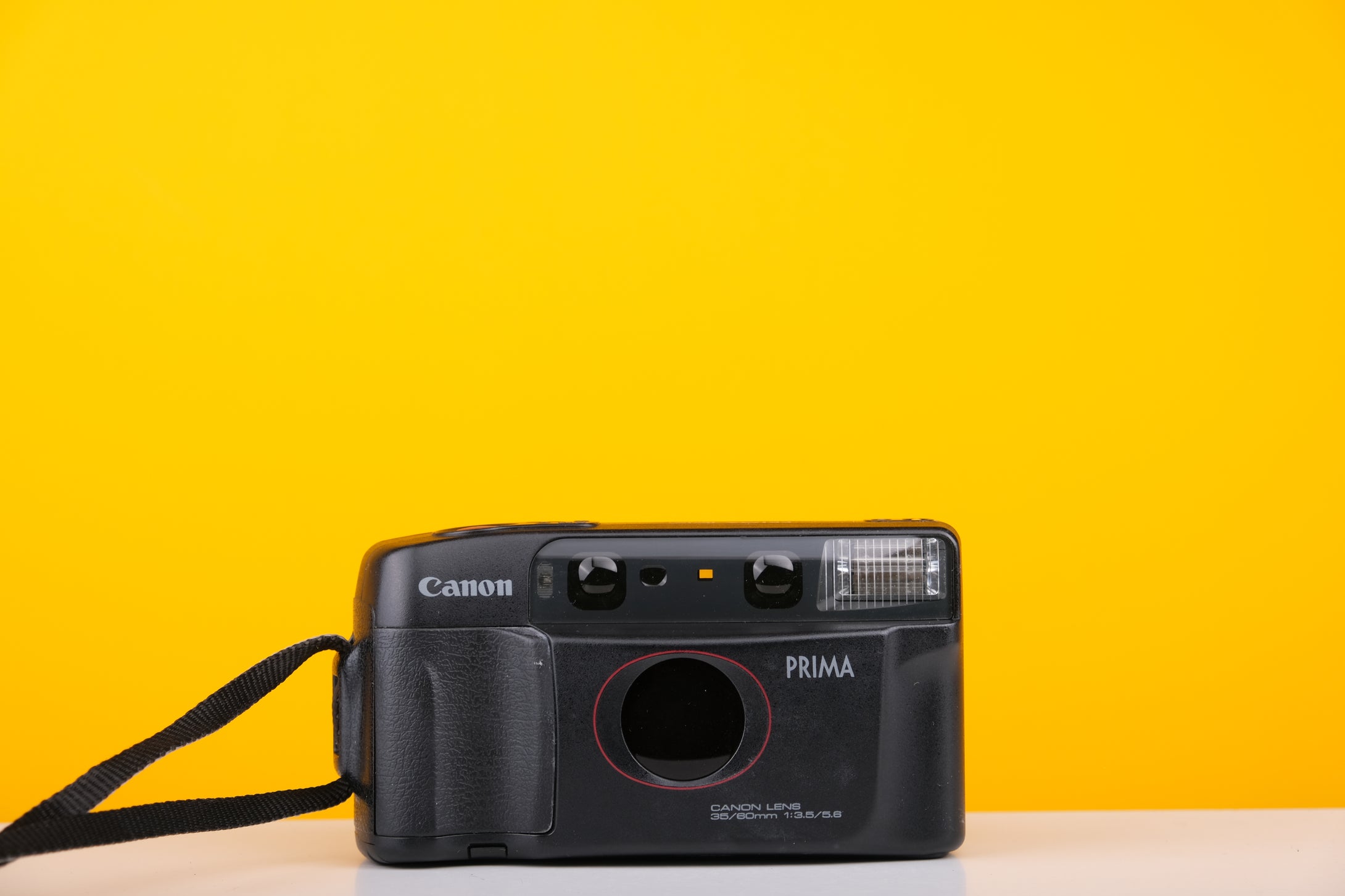 Canon Prima Tele 35mm Point and Shoot Film Camera