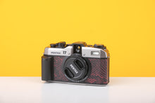 Load image into Gallery viewer, Pentax 17 35mm Half Frame Film Camera Red Skin + FREE Expired Film Roll + 1 VCH T-shirt
