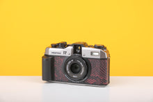 Load image into Gallery viewer, Pentax 17 35mm Half Frame Film Camera Red Skin + FREE Expired Film Roll + 1 VCH T-shirt
