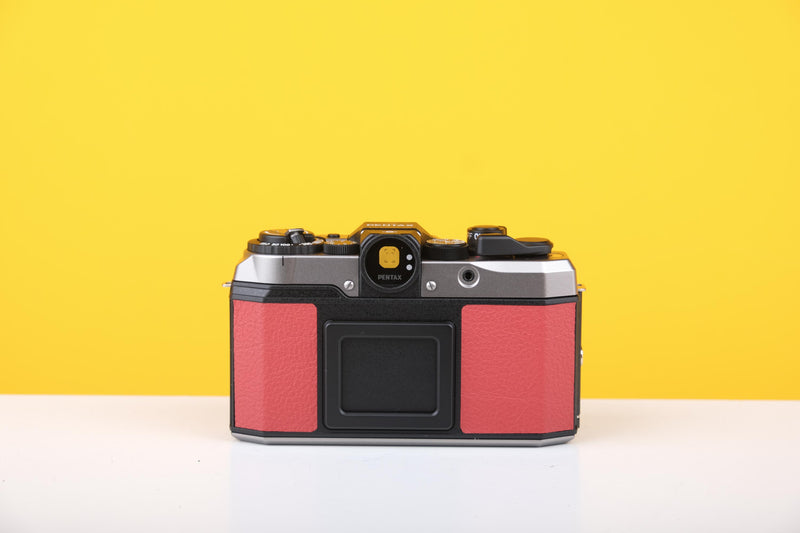 Pentax 17 35mm Half Frame Film Camera Red Skin