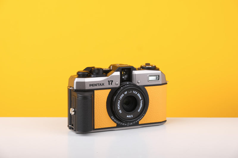 Pentax 17 35mm Half Frame Film Camera Yelow Skin