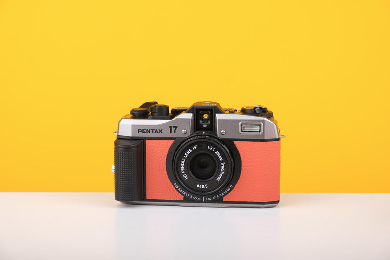 Pentax 17 35mm Half Frame Film Camera Orange Skin