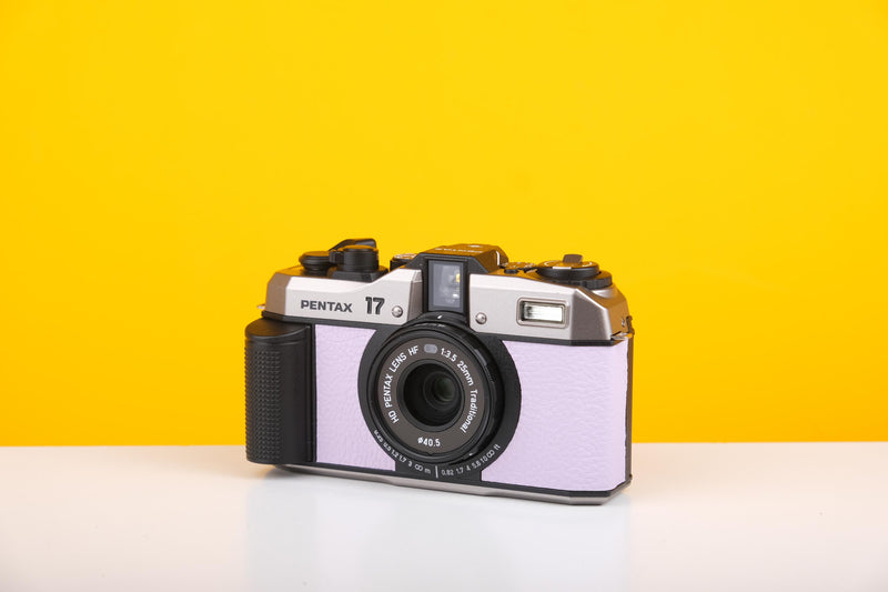 Pentax 17 35mm Half Frame Film Camera Purple