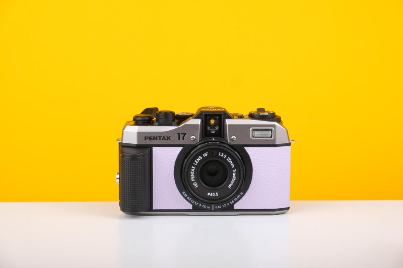 Pentax 17 35mm Half Frame Film Camera Purple