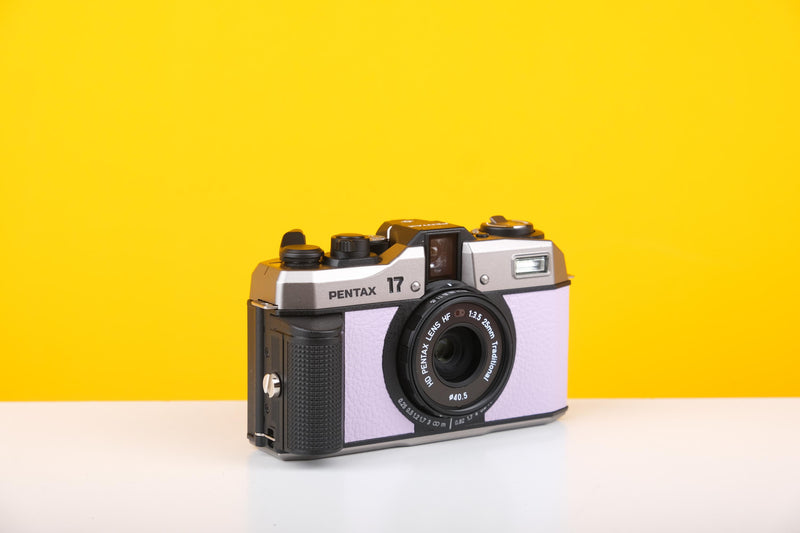 Pentax 17 35mm Half Frame Film Camera Purple