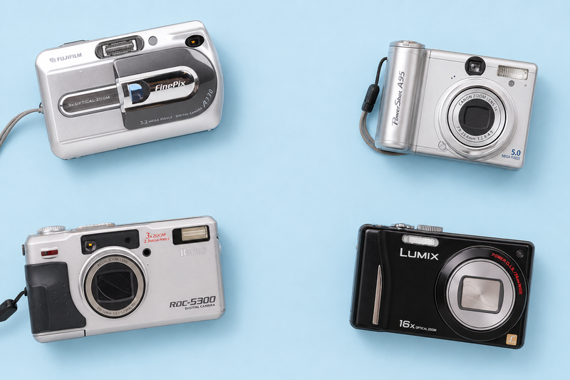Digicam Picture Example Digicams UK | Vintage & Retro Digital Compact Cameras – Vintage Camera Hut