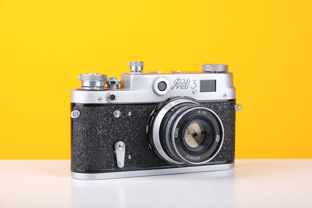 FED-3 35mm Rangefinder Film Camera