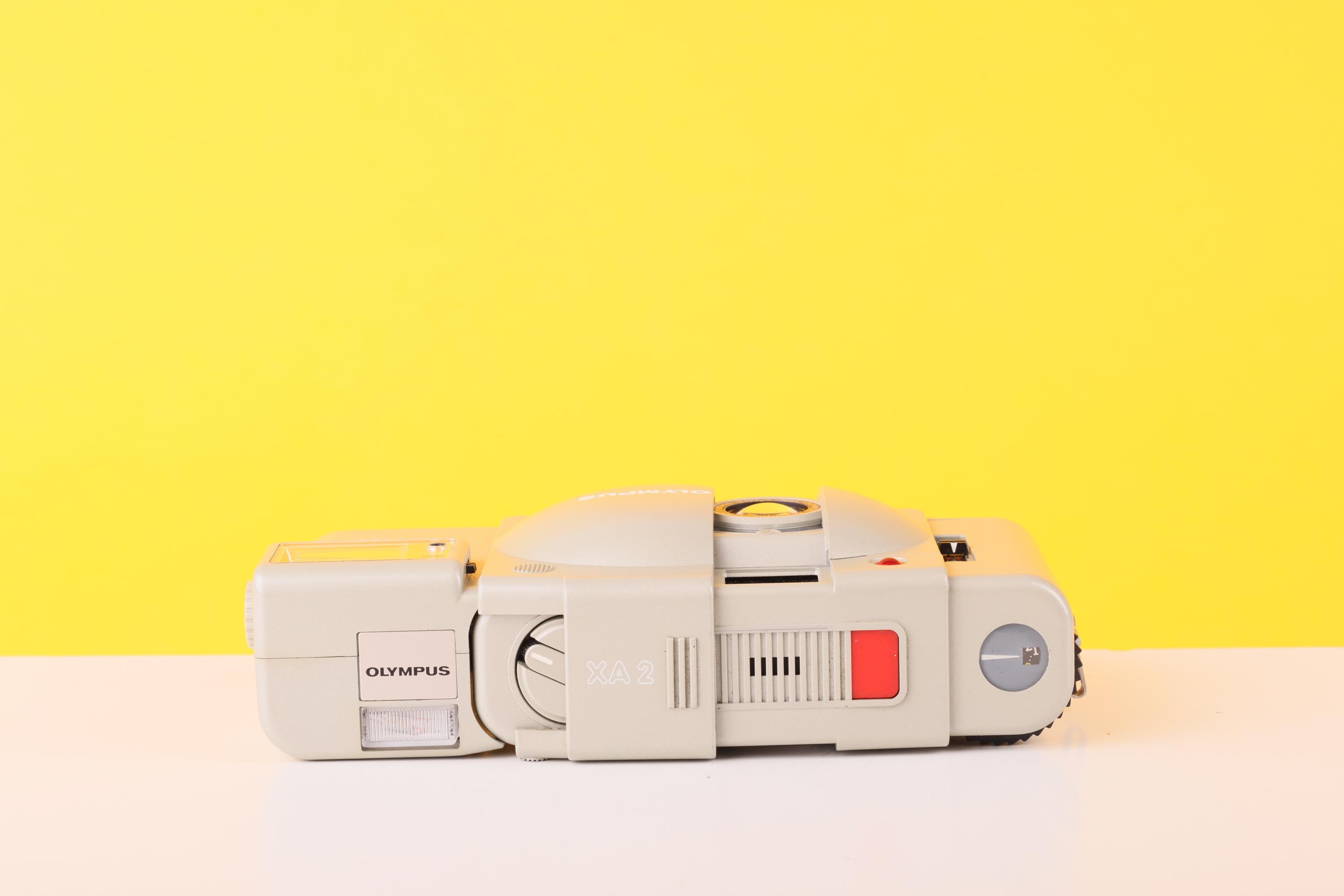 Olympus XA2 Urban White 35mm Point and Shoot Film Camera with A11