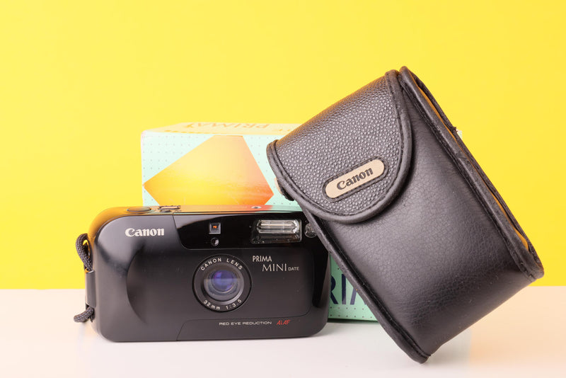 Canon Prima Mini 35mm Point and Shoot Film Camera
