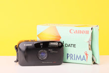 Load image into Gallery viewer, Canon Prima Mini 35mm Point and Shoot Film Camera
