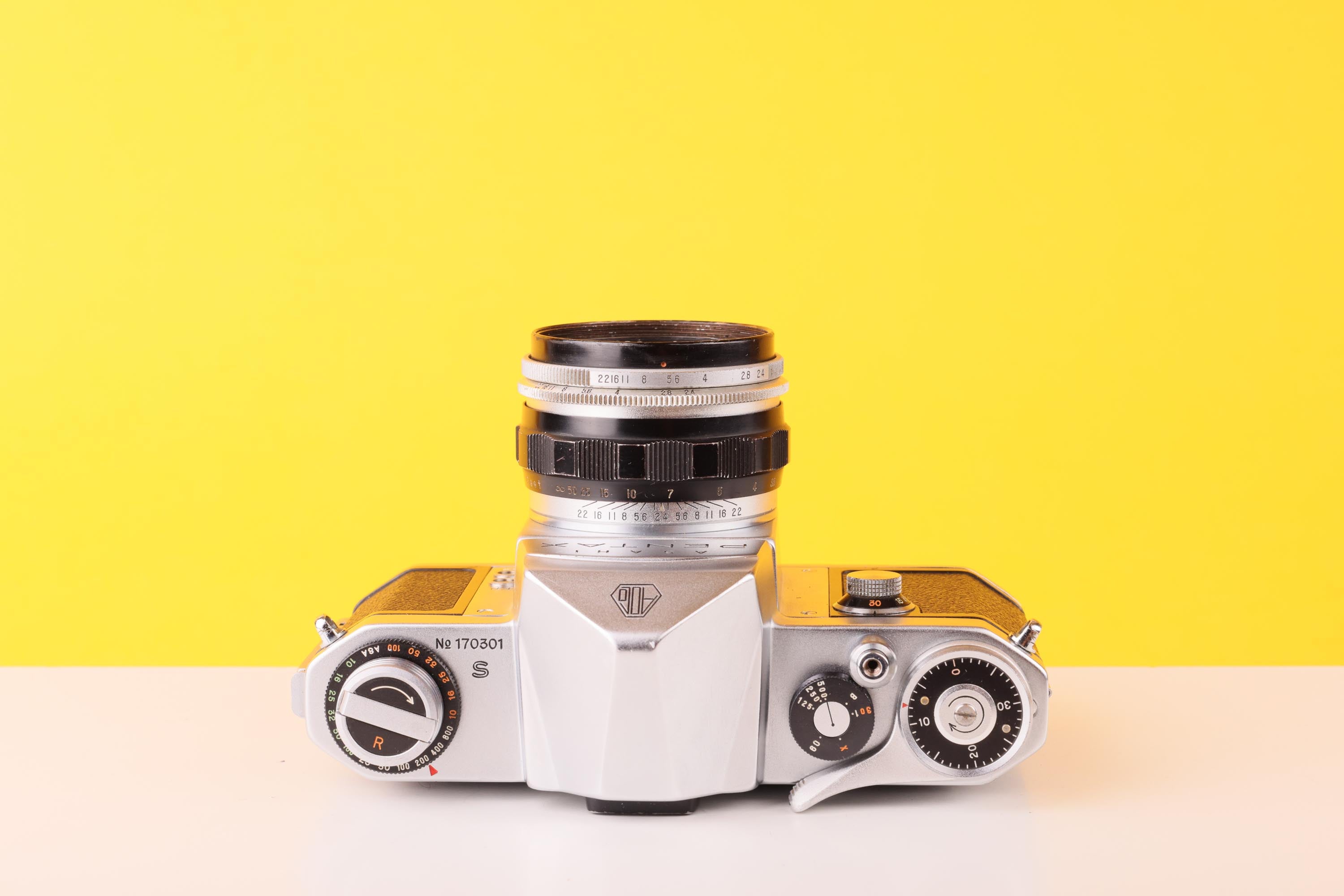 Asahi Pentax S 35mm Film Camera with Asahi Takumar 58mm f/2.4 Lens
