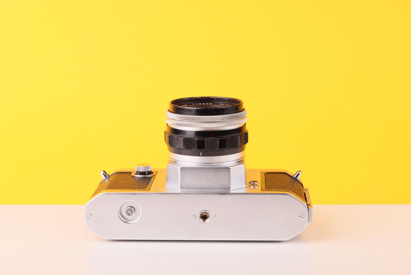 Asahi Pentax S 35mm Film Camera with Asahi Takumar 58mm f/2.4 Lens