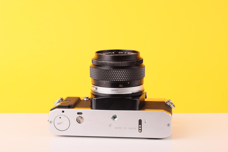 Olympus OM20 35mm SLR Film Camera with Zuiko 50mm f3.5 Lens