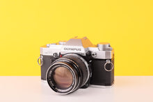 Load image into Gallery viewer, Olympus OM30 Vintage Slr 35mm Film Camera with Zuiko 100mm f2.8 Prime Lens
