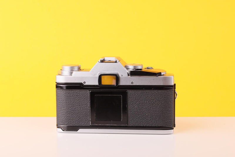 Olympus OM30 Vintage Slr 35mm Film Camera with Zuiko 100mm f2.8 Prime Lens