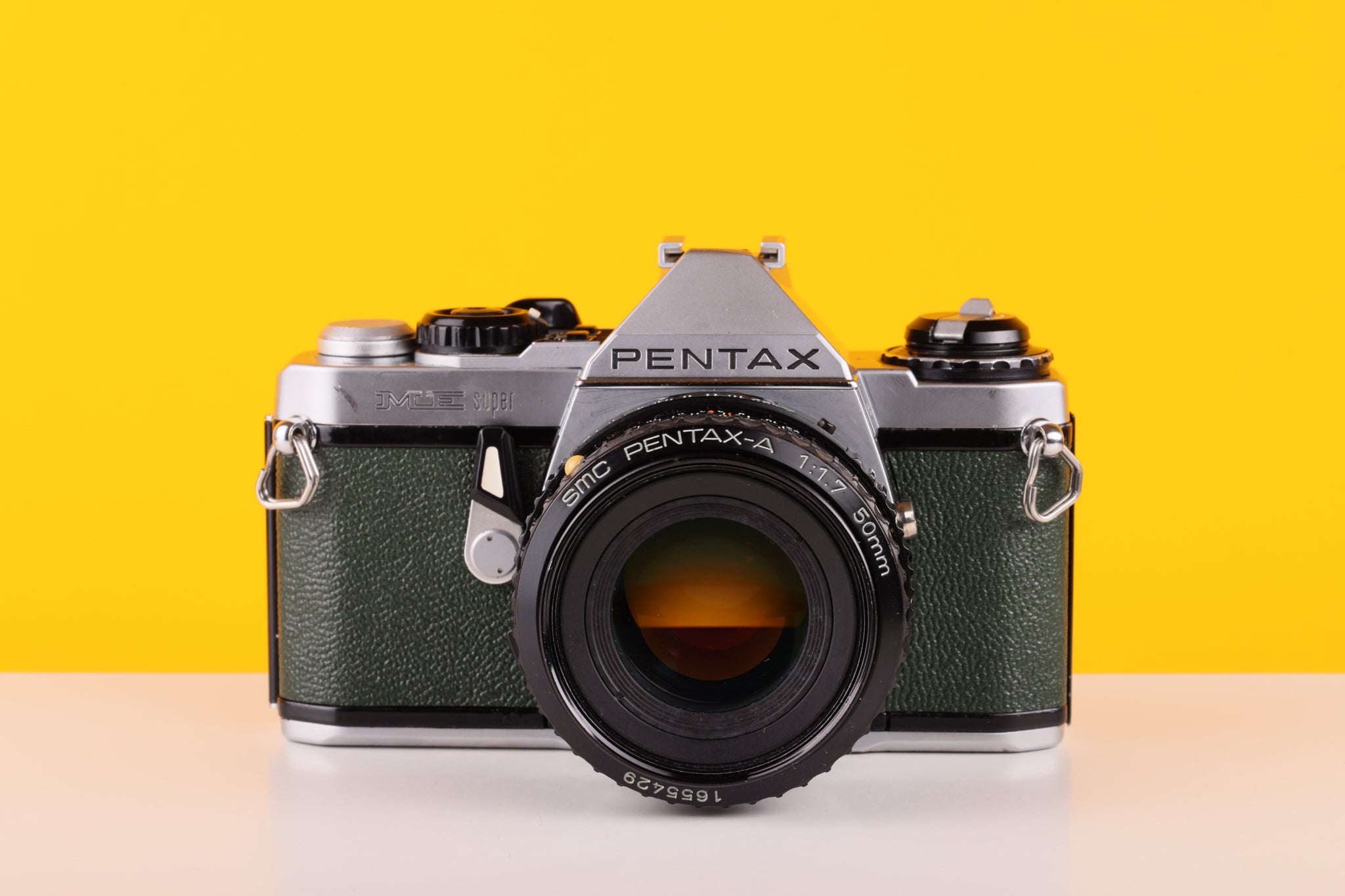PENTAX ペンタックス ME super SMC 1:1.7 50mm Pentax ME Super 35mm SLR Film Camera with SMC Pentax-M 50mm