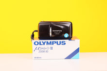 Load image into Gallery viewer, Olympus Mju II Zoom80 35mm Point and Shoot Film Camera Boxed
