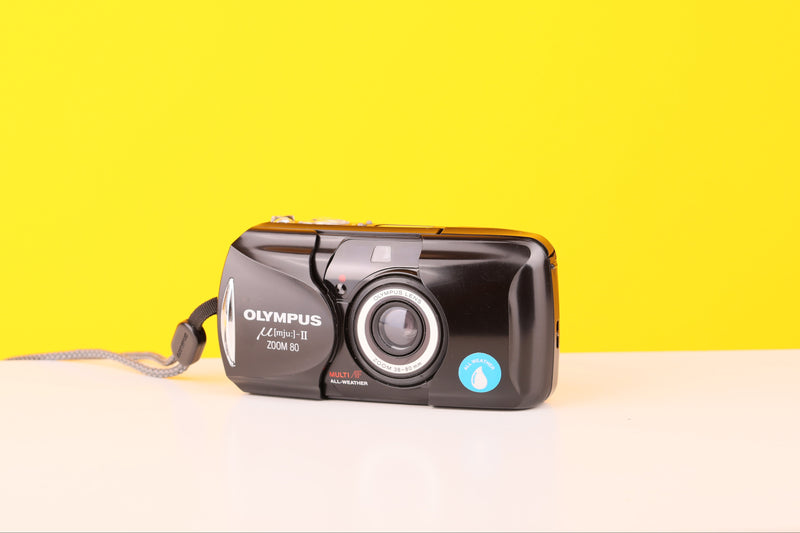 Olympus Mju II Zoom80 35mm Point and Shoot Film Camera Boxed