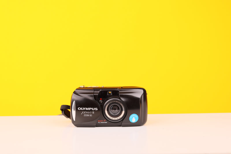Olympus Mju II Zoom80 35mm Point and Shoot Film Camera Boxed