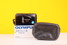 Load image into Gallery viewer, Olympus Mju II Zoom80 35mm Point and Shoot Film Camera Boxed

