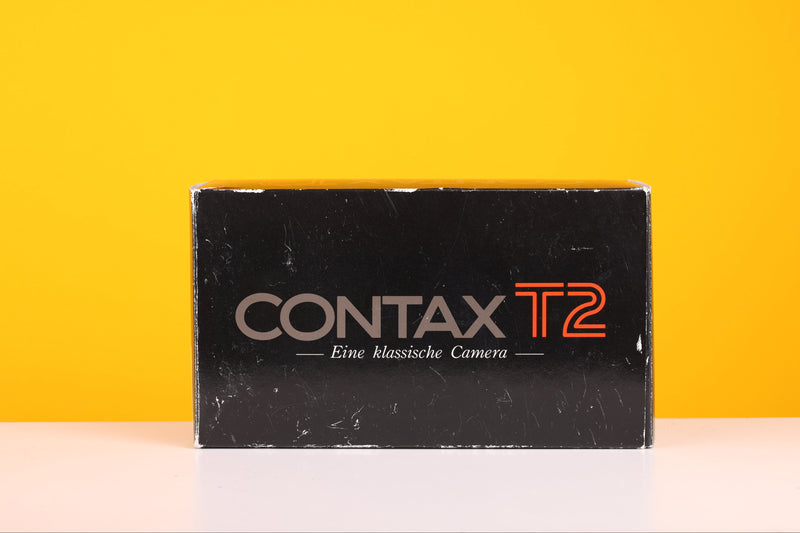Contax T2  point and shoot 35mm film camera Boxed