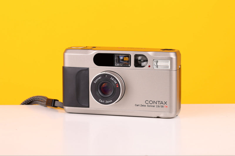 Contax T2  point and shoot 35mm film camera Boxed