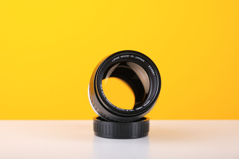 Hoya Tele-Auto 135mm f2.8 PK Mount Prime Lens with Leather Case
