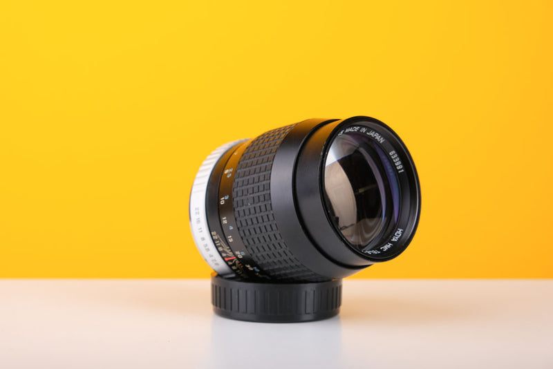 Hoya Tele-Auto 135mm f2.8 PK Mount Prime Lens with Leather Case