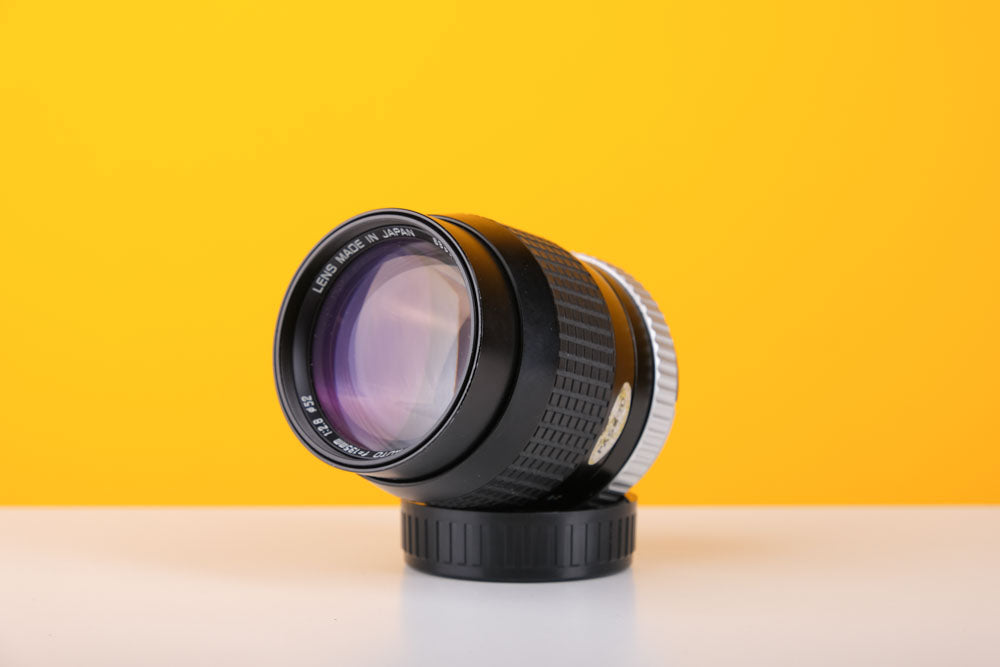 Hoya Tele-Auto 135mm f2.8 PK Mount Prime Lens with Leather Case