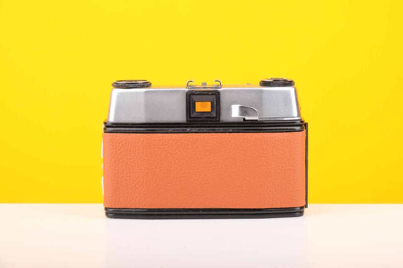Ilford Sportsman 35mm Viewfinder Film Camera in Orange