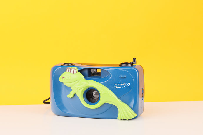 Kids Focus Free 35mm Film Camera Frog design
