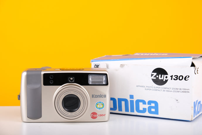 Konica Z-up 130 35mm Point and Shoot Film Camera Boxed