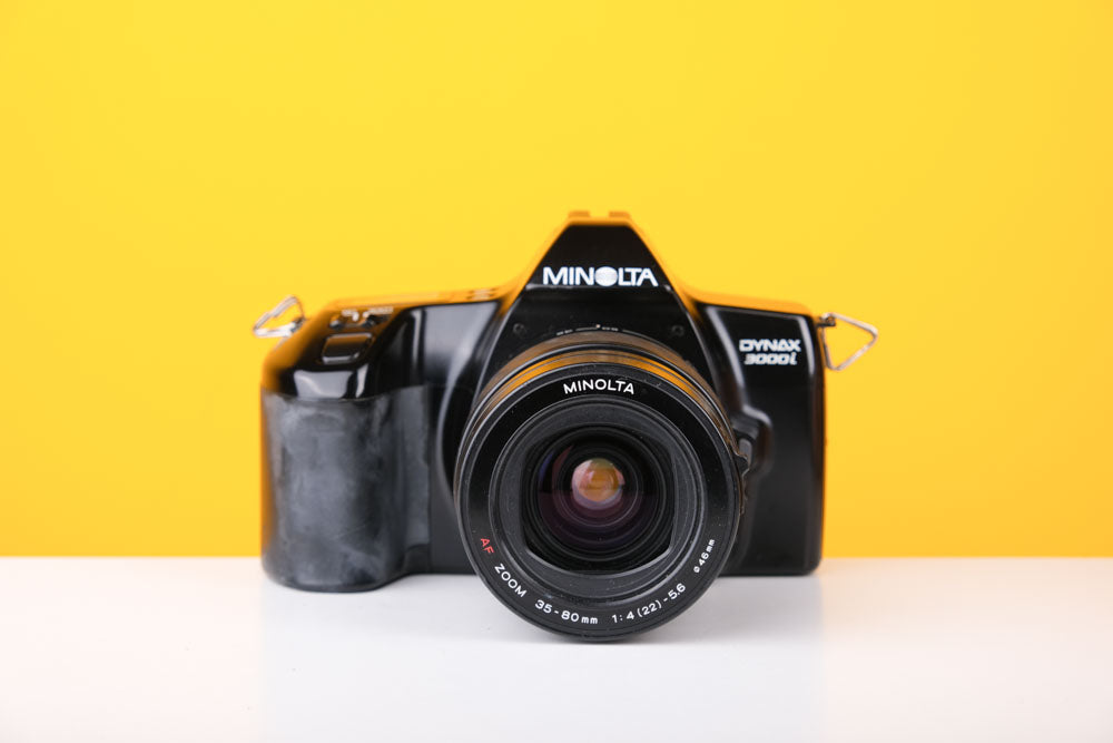 Minolta Dynax 3000i 35mm Film Camera with Minolta 35mm- 80mm f/4 - 5.6 Zoom Lens