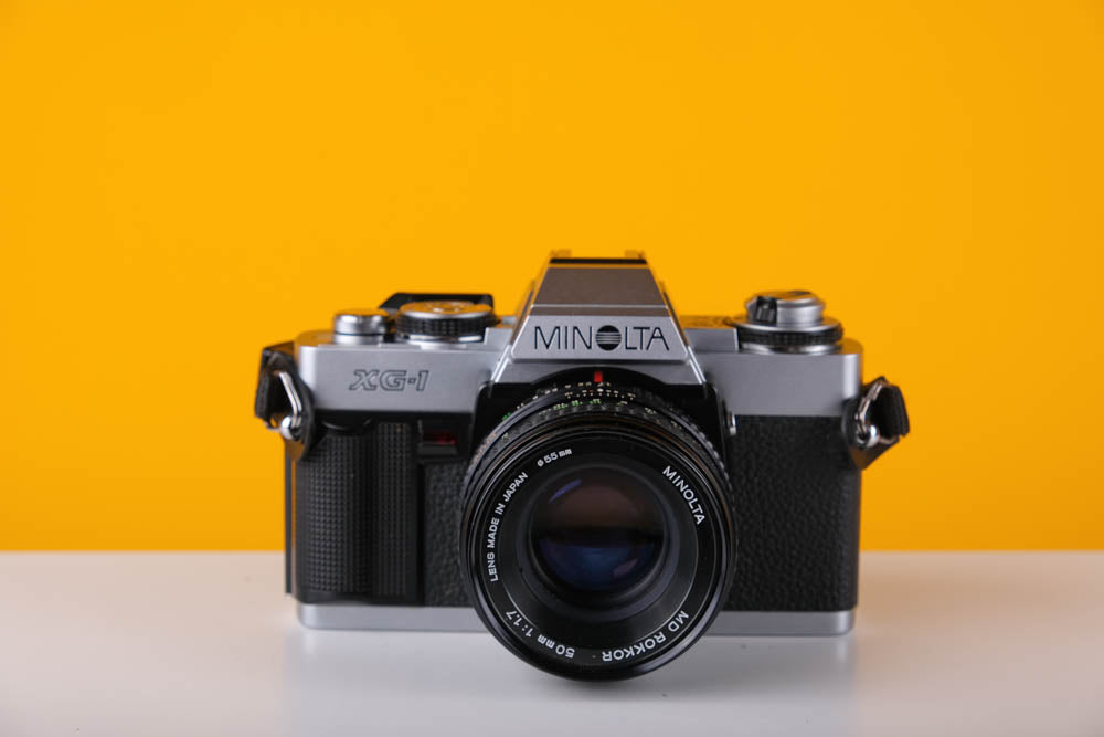 Minolta XG-1  35mm Film Camera with Minolta 50mm f/1.7 Lens