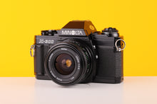 Load image into Gallery viewer, Minolta X-300 35mm Film Camera with Vivitar Mc 28mm f2.8 Lens
