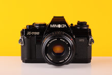 Load image into Gallery viewer, Minolta X-700 35mm Film SLR Camera with Minolta MD Rokkor 45mm f/2
