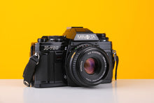 Load image into Gallery viewer, Minolta X-700 35mm Film SLR Camera with Minolta 45mm f/2 Lens
