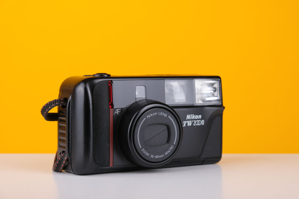 Nikon TW Zoom 35mm Point and Shoot Film Camera