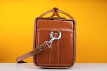 Load image into Gallery viewer, Nikon Brown Leather Camera Bag
