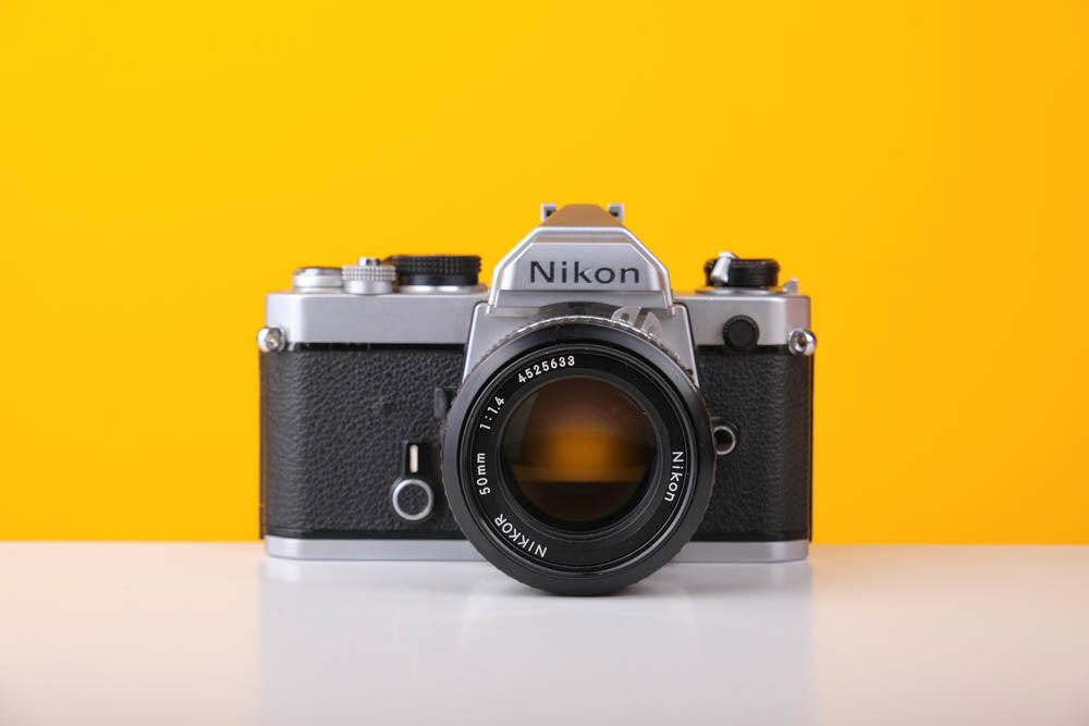 Nikon FM 35mm Film Camera with Nikkor 50mm f1.4 Lens